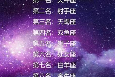 最差星座|十二星座哪个星座最差